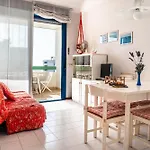 With Sunny Terrace In