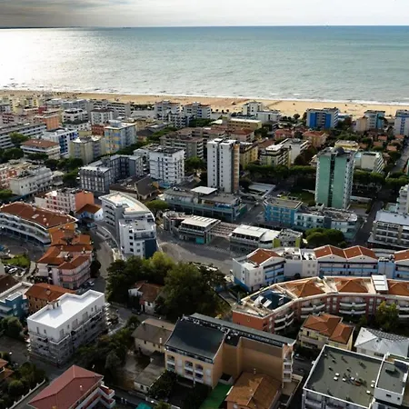 With Sunny Terrace In Bibione